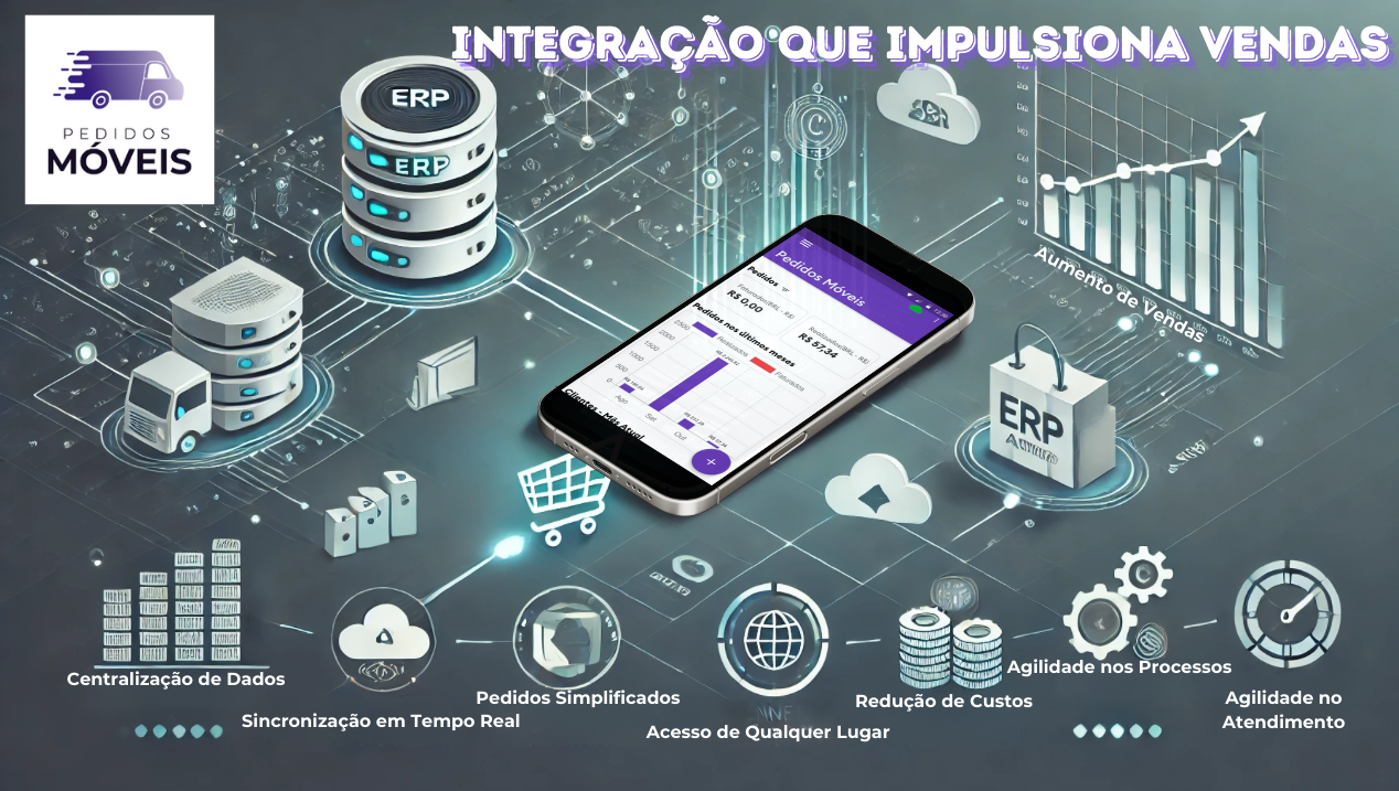Por Que Integrar Seu ERP a um App de Força de Vendas é a Chave para o Sucesso